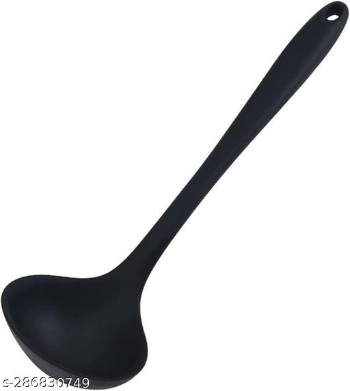 Non Stick Cooking Kitchen Utensils Long Handle Silicone Spoon