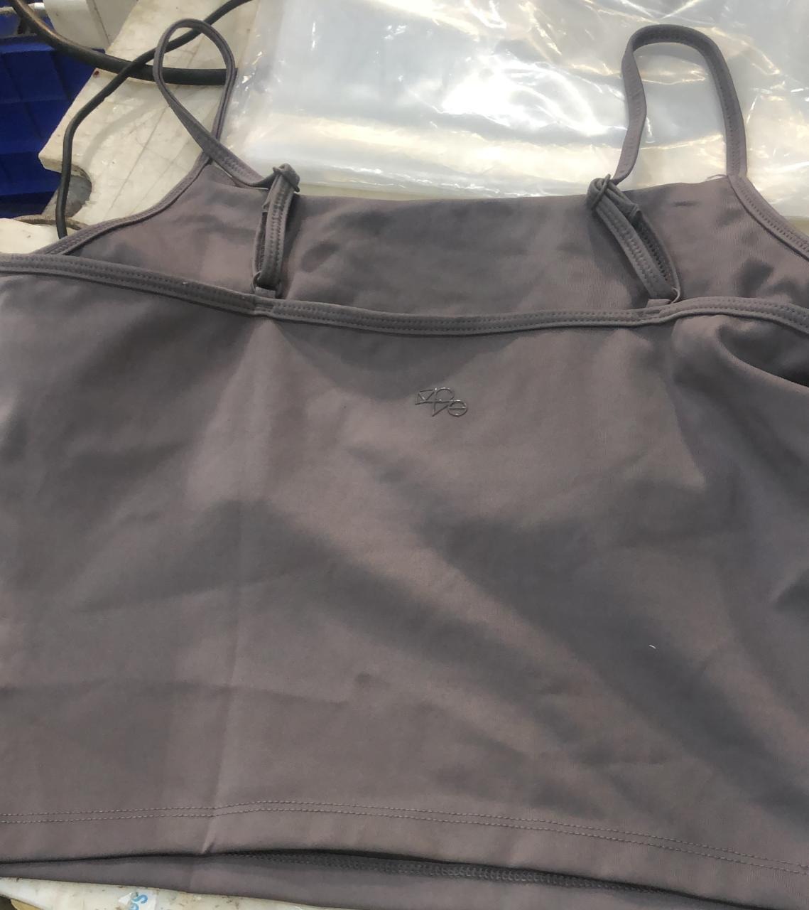Grey Color Top For Women Size M