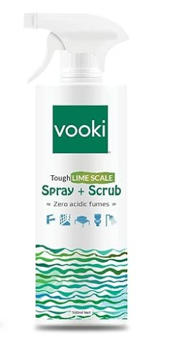 Vooki Tough Limescale Spray Plus Scrub 500Ml