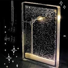 Snowy Night Led Floor Lamp