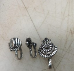 Silver Nose Pin Piercing For Women Pack Of 3