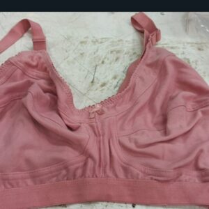 Dark Dusty Pink Non Padded Bra For Women Size 44