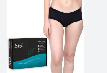 Sizi Reusable Period Panty For Women Comfortable Black For Women Size M