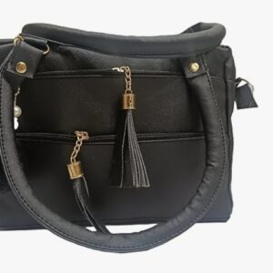 Black Fancy Handbag For Women