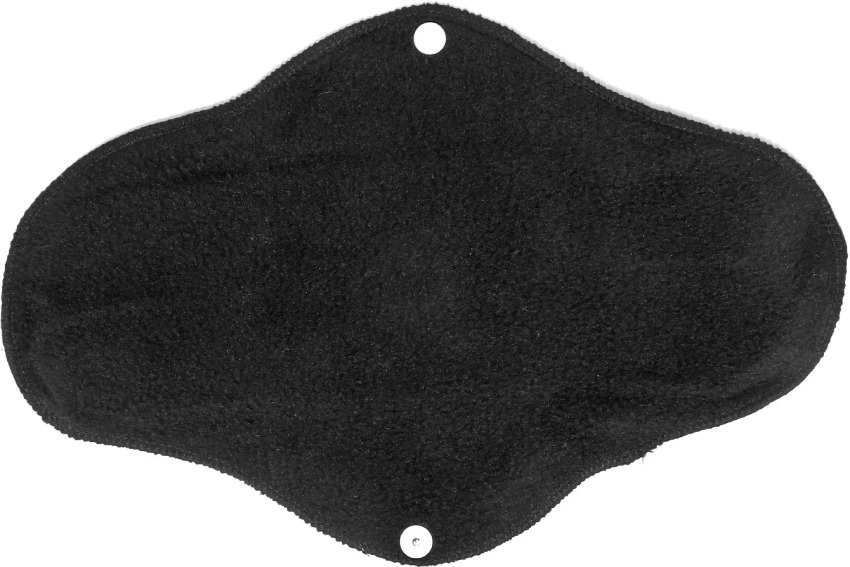 Reusable Cloth Sanitary Pads Black