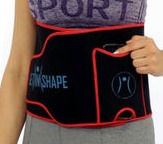 Advanced Fitness Belt Black Red