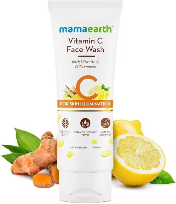Mamaearth Vitamin C Face Wash 50ml