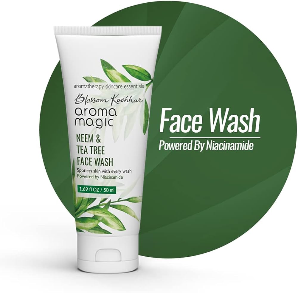 Aroma Magic Neem And Tea Tree Face Wash PWRD by Niacinamide 100 ml
