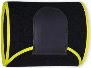 Private label Tallwin Fat Burning Healthy Sweat Weight Loss Lower Back Posture For Men Women Slimming Belt Black Yellow