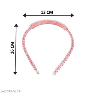 Private Label Swiss Hair Accessories Hair Band CH Pink Pack of 1 Headbands for Women Girls