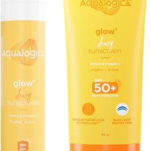 Aqualogica Dewy Sunscreen Papaya Vitamin C SPF 50 PA 50 g