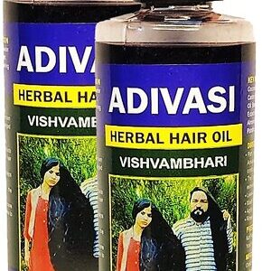 Adivasi Vishvambhari herbal hair oil 100ml pack of 2