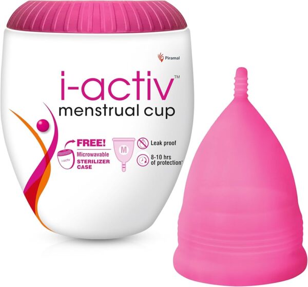 I Activ Menstrual Cup Pink Colour