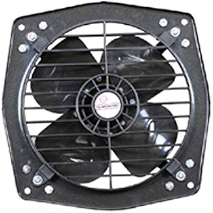 Almonard in Out 225mm Exhaust fan Black