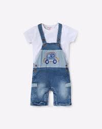 frendz dark blue inf frendz dungarees 6 12 M