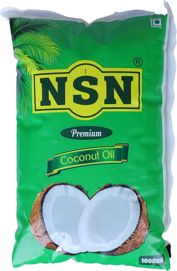NSN PREMIUM COCONUT OIL 1000ML POUCH