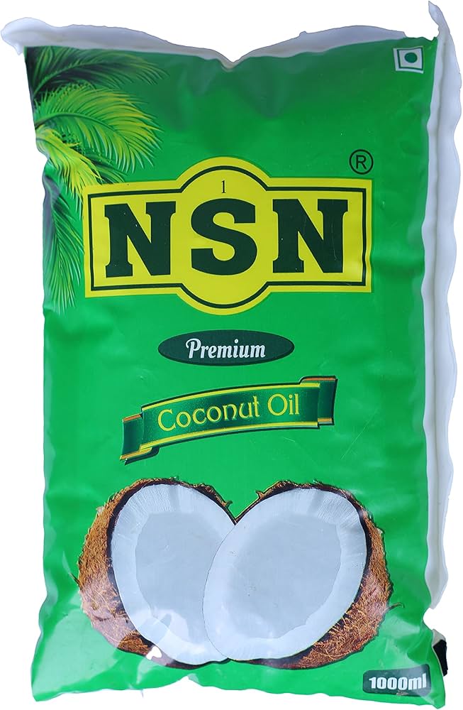 NSN PREMIUM COCONUT OIL 1000ML POUCH