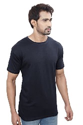 Private Label Mens T Shirts Dark Blue Colour M size