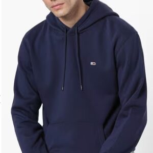 TOMMY HILFIGER Hoodie with Kangaroo Pocket  M navy