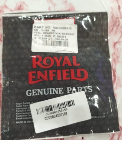 Royal enfield seal headstock bearing part no RAH00051/B