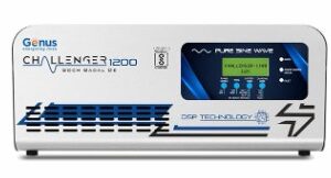 Genus challenger 1200 pure sine wave 900va 12 volt single battery inverter ups for home office and shops with unique battery revival mode