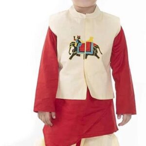 Baby Annaprashan Jacket, Kurta Dhoti Set