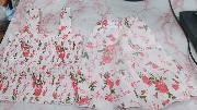 Private Label Girls Printed Top And Skirts Set White Colour Free Size