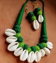 Private Label Kori Jewllary Set Green Colour