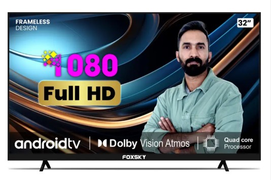 Foxsky 80 cm 32 inch Hd Ready Led Smart Android Tv 32 Fsels Pro