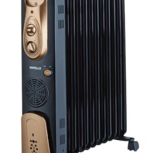Havells Ofr 13Fin 2900 Watts Ptc Room Heater with Fan Black Oil Filled Radiator