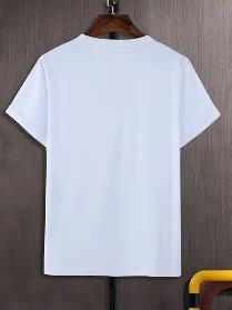 Private Label Mens T Shirts White Colour S Size