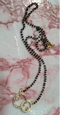 Gold Plated Mangalsutra Necklace Pendant