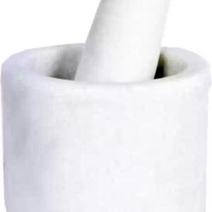 White Marble Imam Dasta Spice Grinder 4 Inches