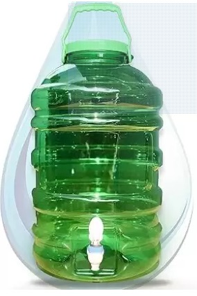 Original Combo 20 Ltr Plastic Water JAR