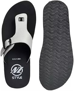 Private Label Slippers Black And Grey Size 6