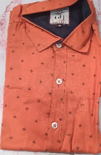 Private Label Mens Shirts Orange Colour M Size