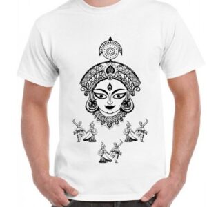 Private Label  Shri Tantra Durga Graphic Printed T shirt Size M