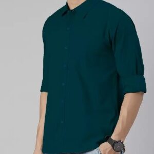 Private Label Classic Slim Fit Casual Shirt cOLOUR bLUE sIZE l