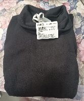 PAP21 Black Sweatshirts For Men 103cm