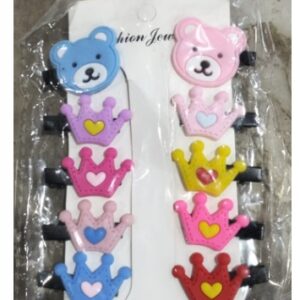 10pcs Cute Cartoon Hair Clips Set Baby Hairpin For Kids Girls Toddler Barrettes Hair Accessories