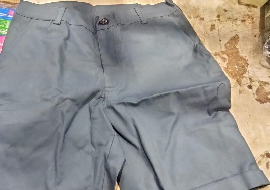Private Lable Half Pant For Mens Colour Grey Size L