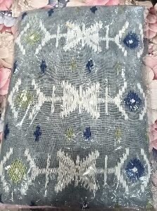 Private Label Womens Saree Grey Colour