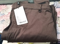 Vanheusen Mens Trouser Brown Colour 34 Size