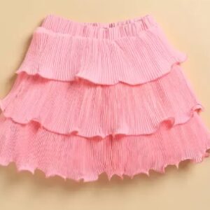 Girls Solid Aline ONION Skirt