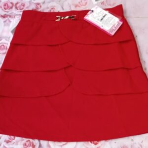 SKIRTS COLOUR RED 13TO14Y
