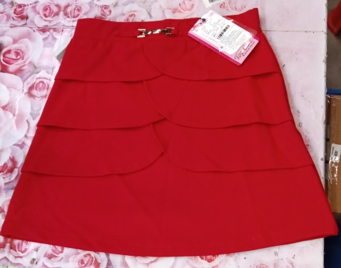 SKIRTS COLOUR RED 13TO14Y