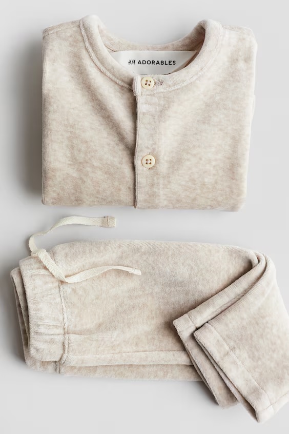 2piece velour set Kids