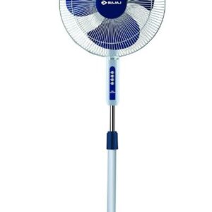 Bajaj Neo Spectrum 400 MM Pedestal Fan for Home  High Speed Blue