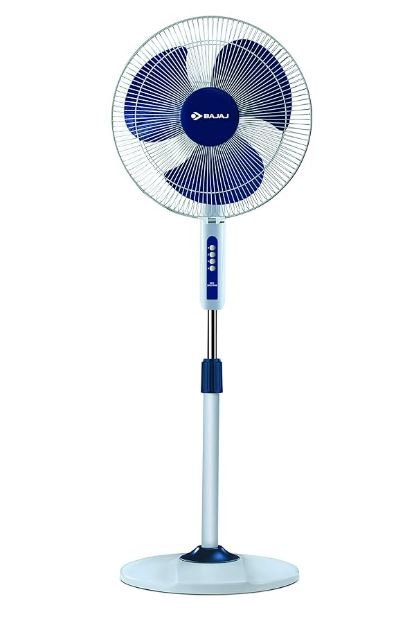 Bajaj Neo Spectrum 400 MM Pedestal Fan for Home  High Speed Blue