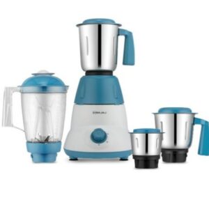 Rex dlx 750w 4 ss mixer grinder jars dry wet grinding overload protector